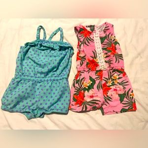 Blue Cherokee and Pink Cater’s cute onesies. 18 month